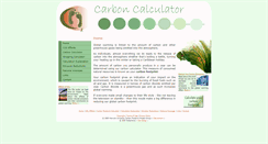 Desktop Screenshot of carboncalculator.co.uk